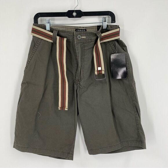 Cargo Supplies Men’s Green Cargo Shorts size 32 - Picture 1 of 3